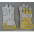 Vaca de cuero dividido de cuero completo Leahter Working Glove-3056.11